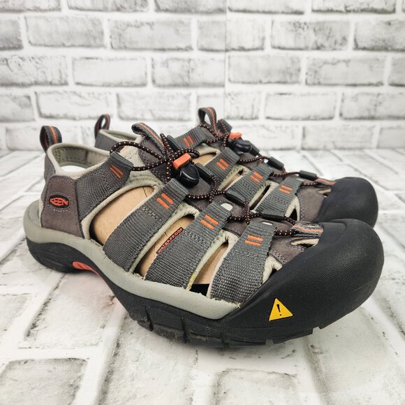 Keen Newport H2 Men's Size 11 Gray Outdoor Waterproof Sport Hiking Sandals - Picture 1 of 11